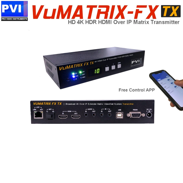 AV over IP β VuMATRIX 4K HDMI-over-IP Matrix & Video Walls