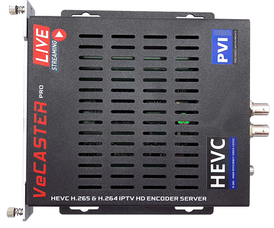VeCASTER PRO SDI β NDI / SRT IPTV Encoder (HEVC 3G-SDI)