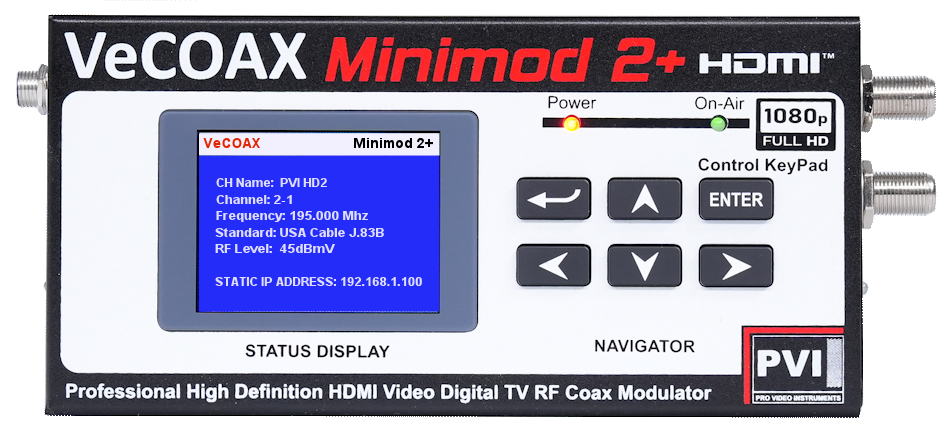 Compact HDMI Modulators