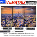 VuMATRIX — 4K Video Wall Kits (HDMI-over-IP)