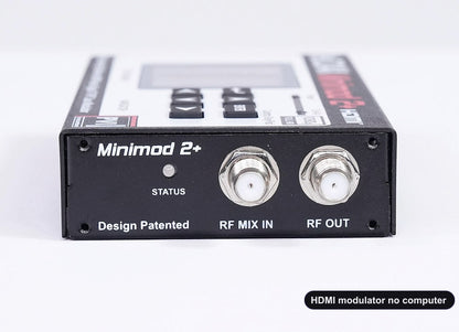 HDMI modulator no computer coaxial RF output connector for TV distribution