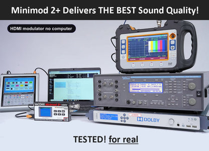 HDMI modulator no computer broadcast-grade Dolby Digital AC-3 audio test results