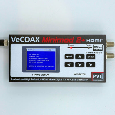 VeCOAX MINIMOD 2+ HDMI Modulator