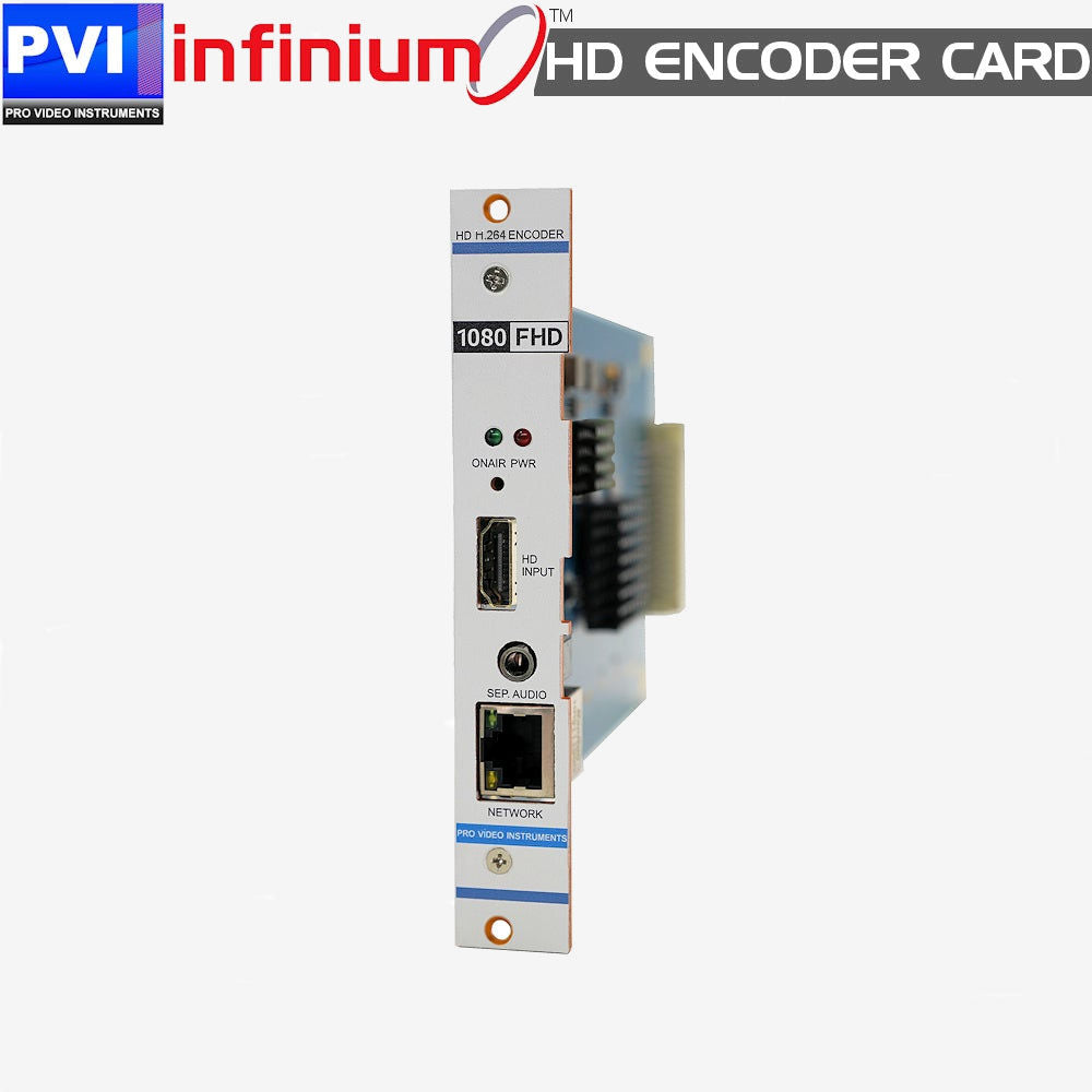 INFINIUM HDMI HEVC H.264 H.265 encoder card for HD 4K live streaming
