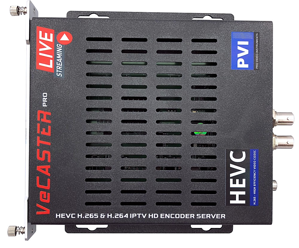 VeCASTER PRO SDI NDI IPTV streaming encoder unit with 3G-SDI input