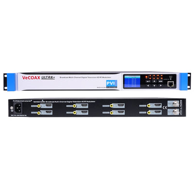 VeCOAX ULTRA+ — 4 / 8-Channel HDMI RF Modulator Over Coax