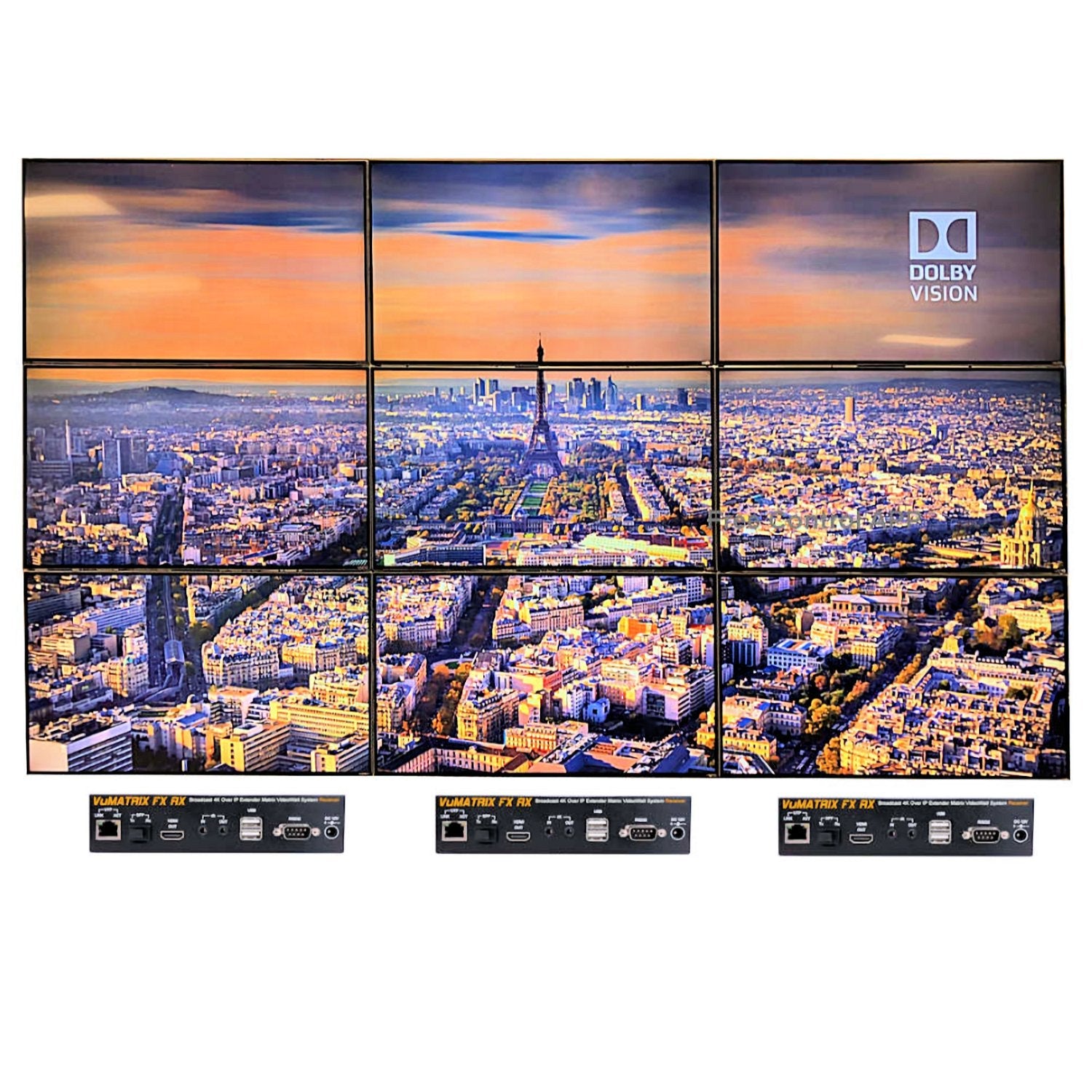 4K Video Walls — VuMATRIX HDMI over IP video wall systems